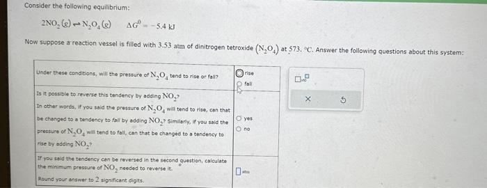 Solved Consider The Following Equilibrium: | Chegg.com