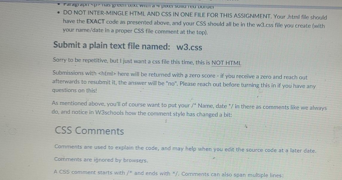 Solved Then create an HTML file with the following (your | Chegg.com