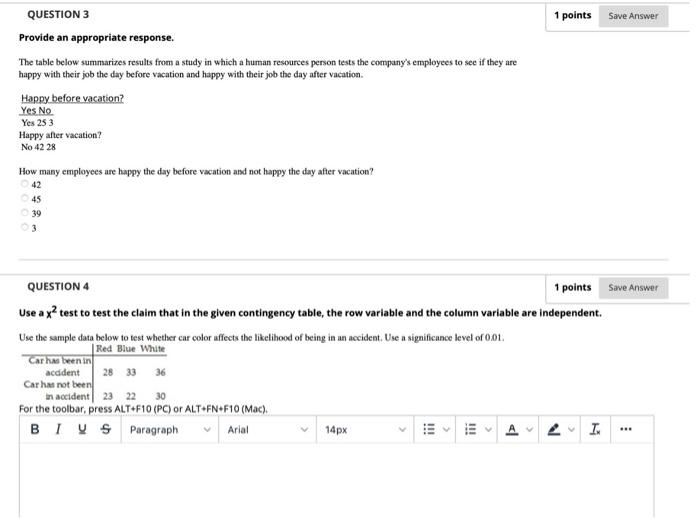 Solved 1 points Save Answer QUESTION 3 Provide an | Chegg.com