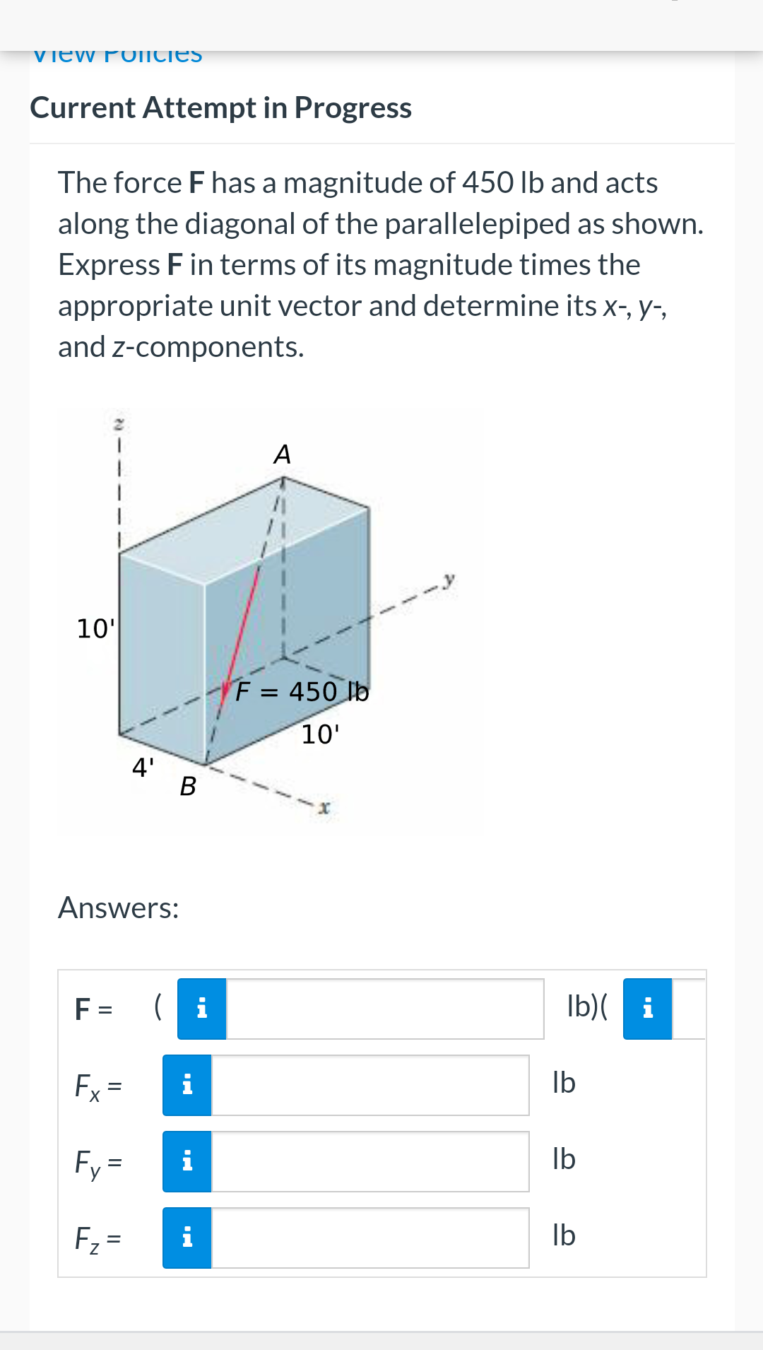 Solved PLUS Assignments of 5 > i + i view Policies Current | Chegg.com
