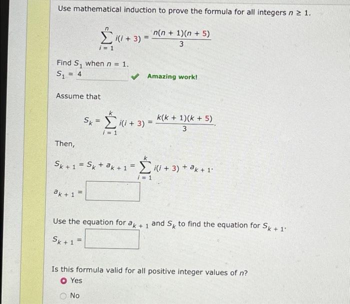 Solved Use mathematical induction to prove the formula for | Chegg.com
