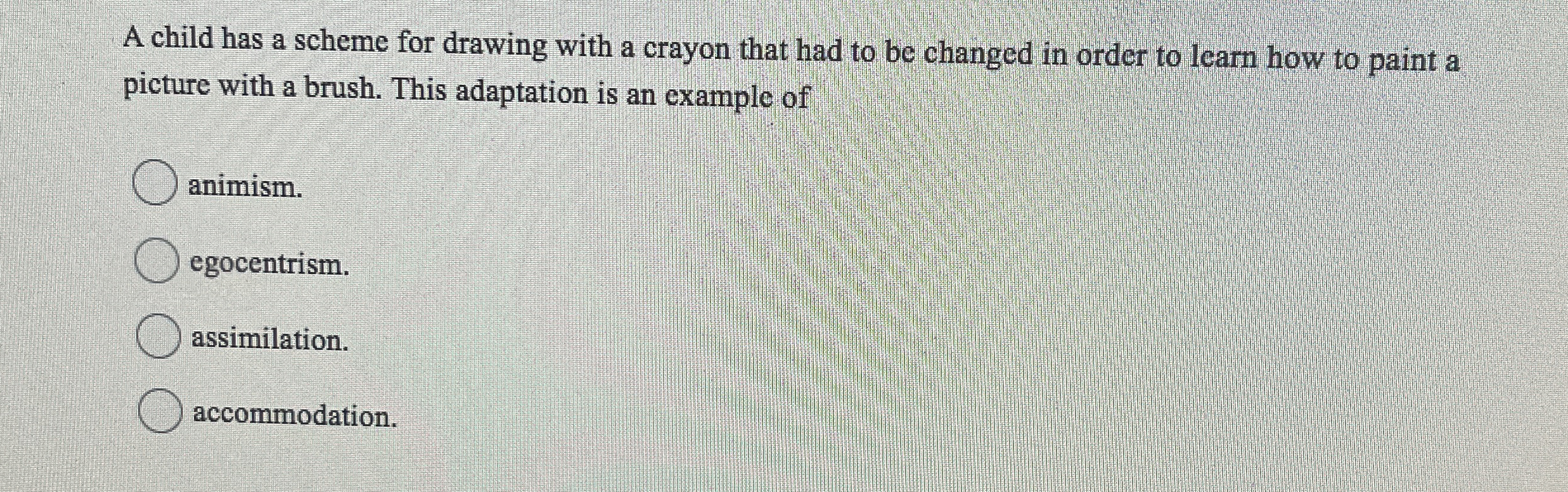 Solved A child has a scheme for drawing with a crayon that | Chegg.com