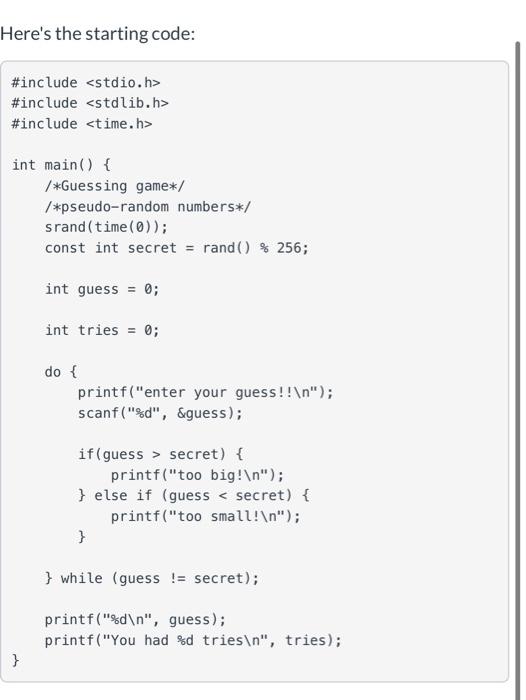 Solved Instructions Down below is the code of the base | Chegg.com