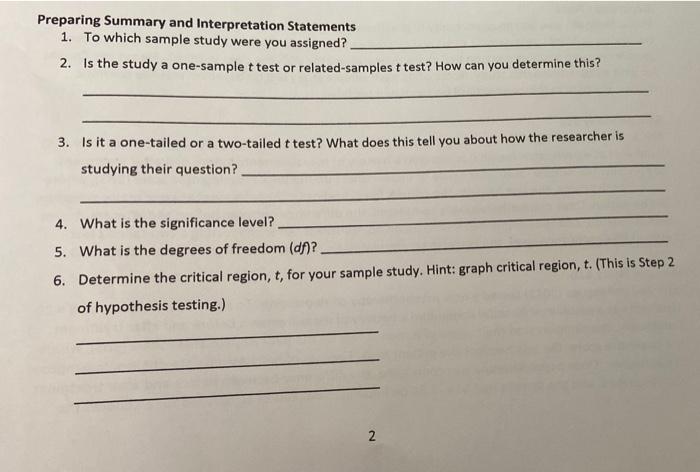 Sample Study \#1b Ellis and colleagues (2012) tested | Chegg.com