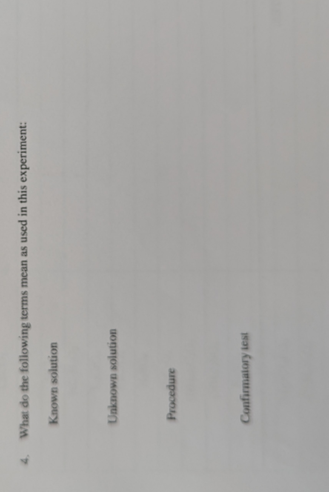 Solved What do the following terms mean as used in this