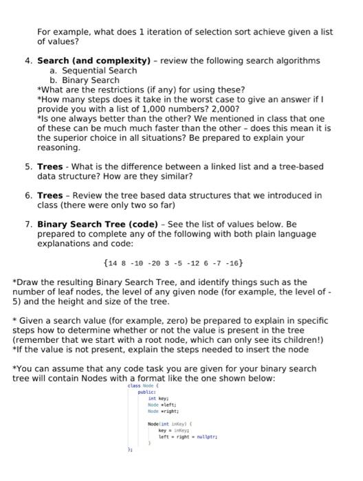 solved-for-example-what-does-1-iteration-of-selection-sort-chegg