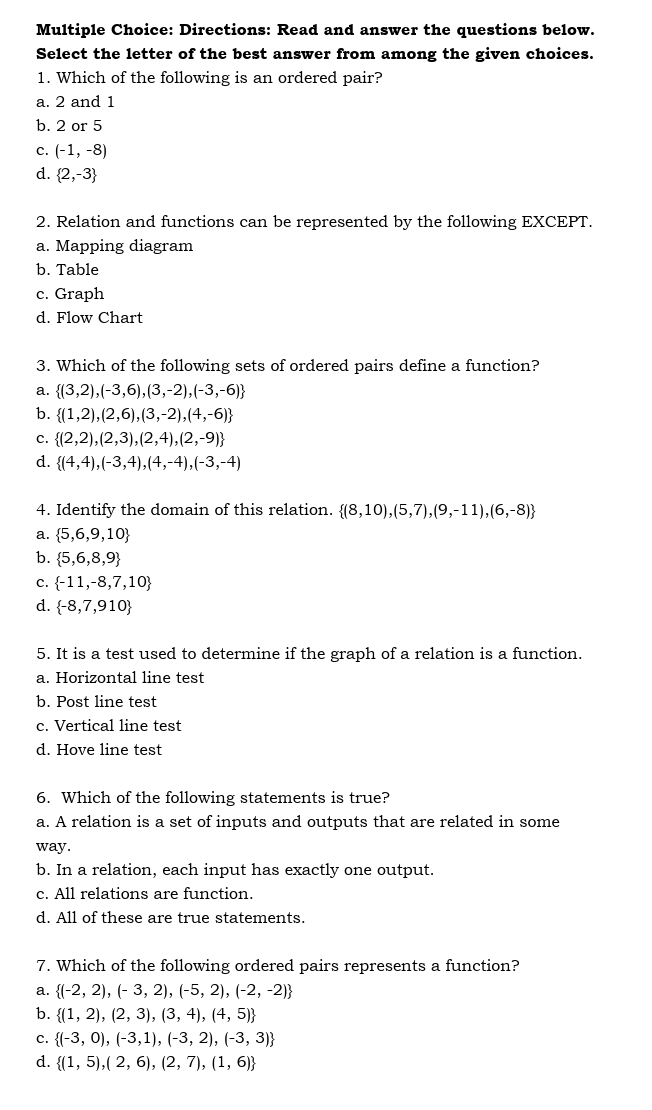 Solved Answer the following questions pertaining to the