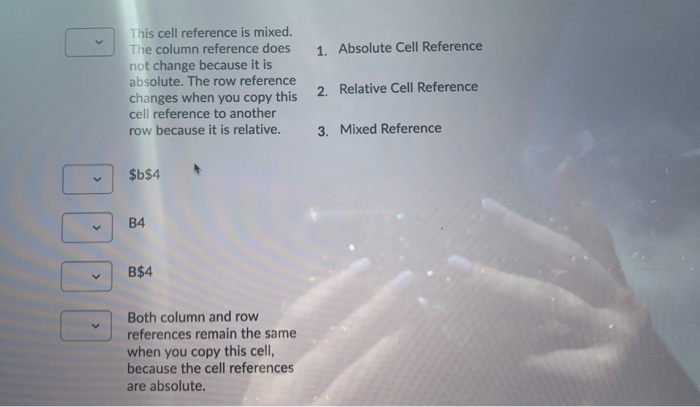 Solved Examples of Absolute Relative and Mixed Cell Chegg