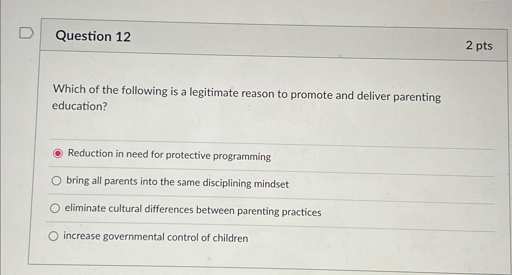 Solved Question 122 ﻿ptsWhich of the following is a | Chegg.com