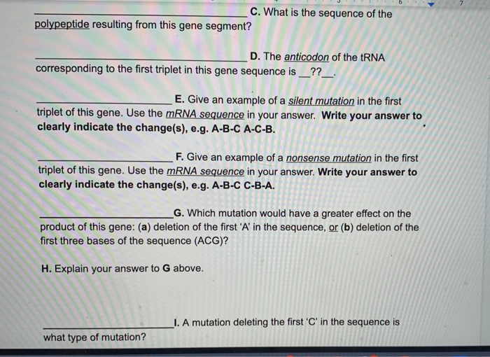 Solved 2 The Nucleotide Sequence Of The Coding Strand Of Chegg Com