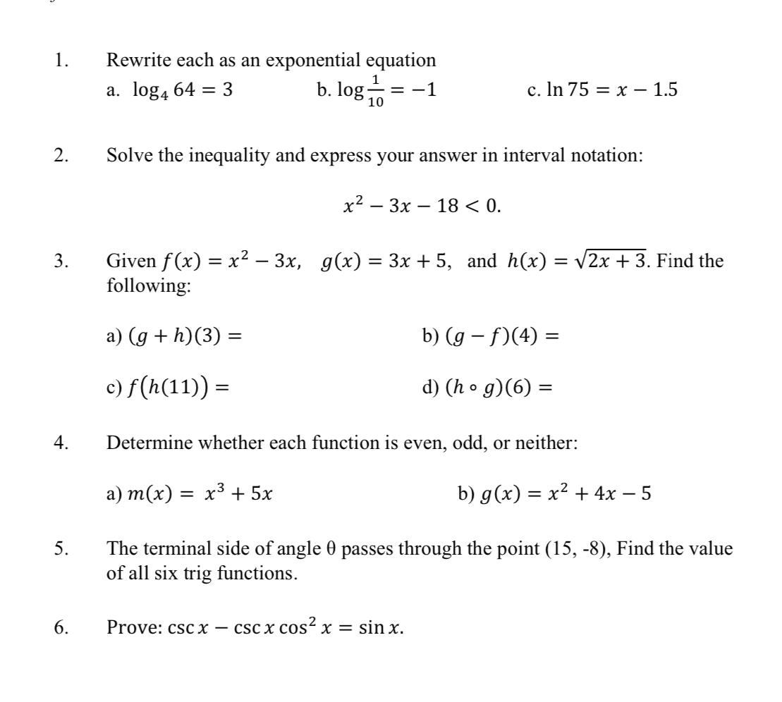 Solved Rewrite Each As An Exponential | Chegg.com