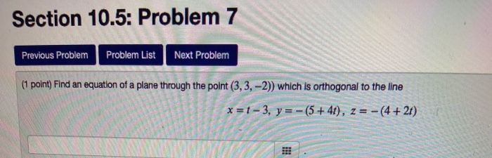 Solved Section 10.5: Problem 15 Previous Problem Problem | Chegg.com