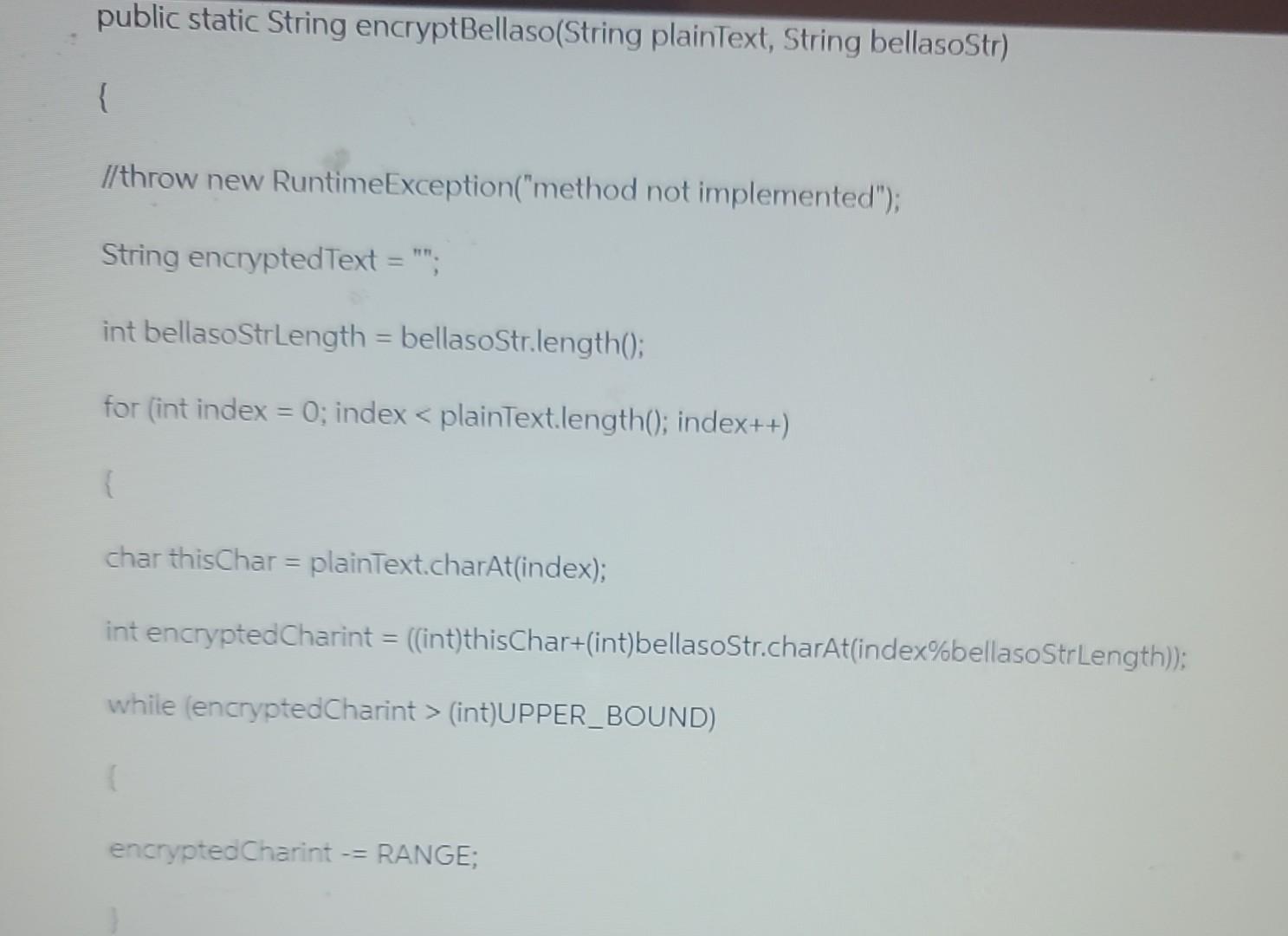 Solved public static boolean stringlnBounds (String | Chegg.com