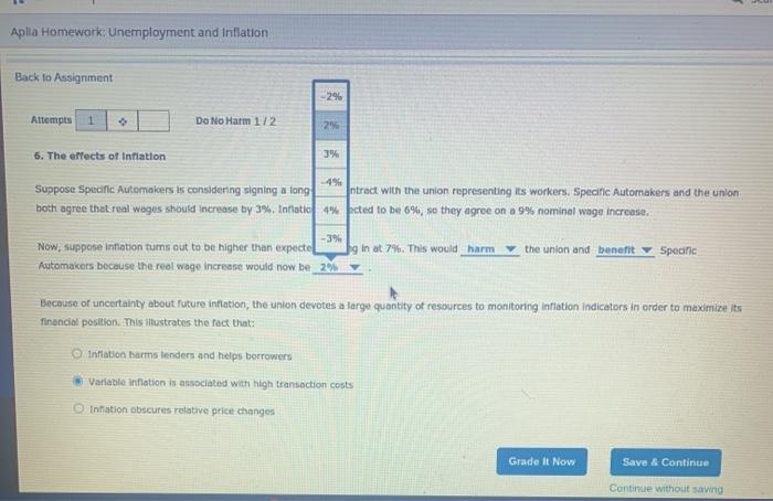 Solved Back to Assignment Attempts 1 Do No Harm 1/2 6. The | Chegg.com