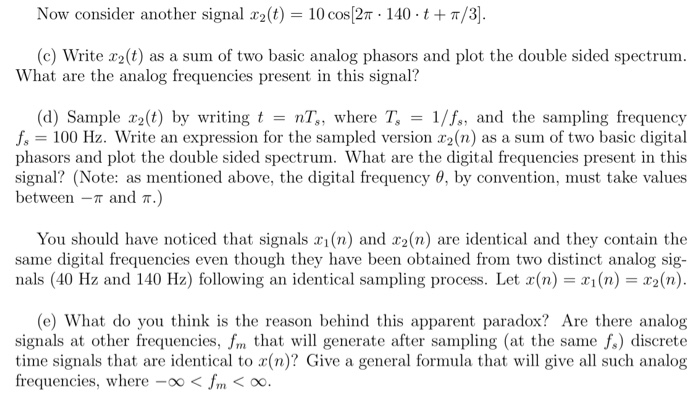 Solved Problem 3 (10 points) Do this problem without using | Chegg.com