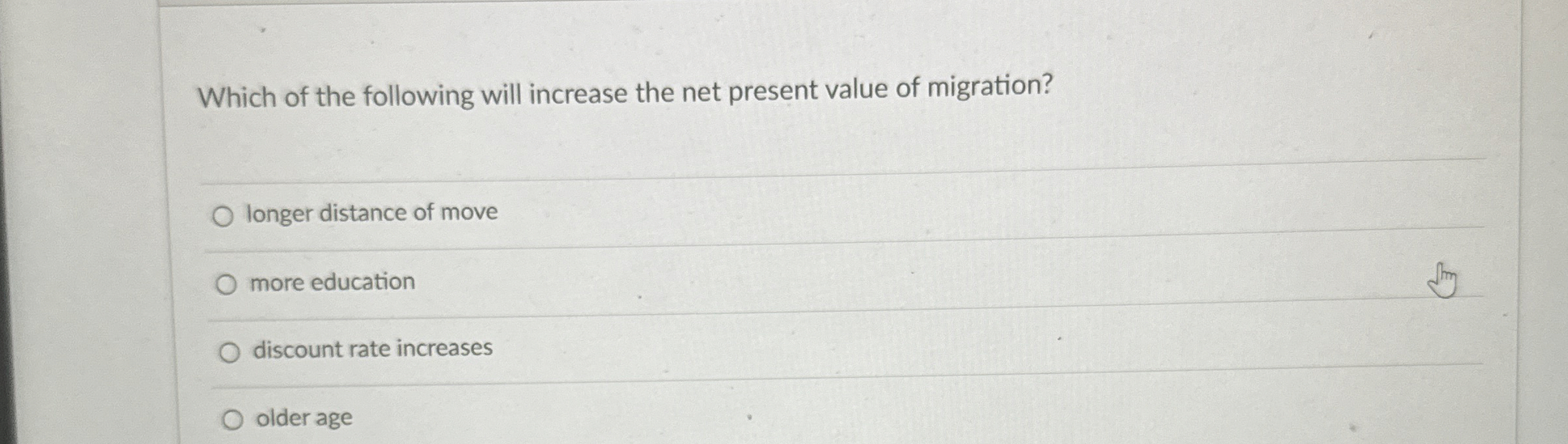 Solved Which of the following will increase the net present | Chegg.com