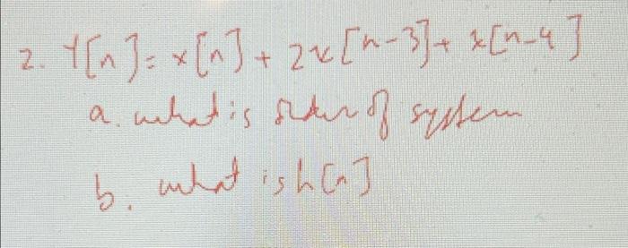 Solved Solve For A And B A) What Is Solution Of System B) | Chegg.com