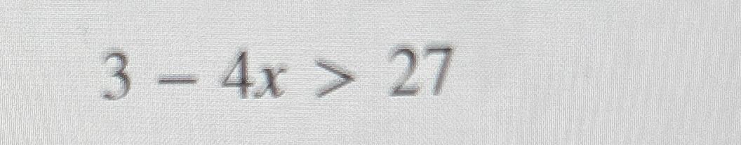 como resolver 9 7x 3 4x 27