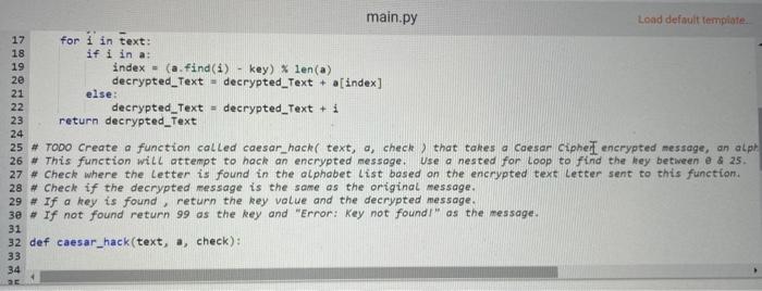 Solved The Caesar Cipher Algorithm was introduced in Week | Chegg.com