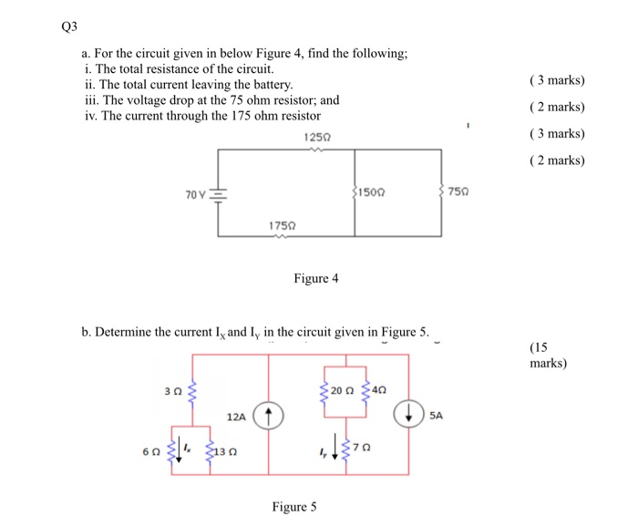Solved Q3 a. For the circuit given in below Figure 4, find | Chegg.com