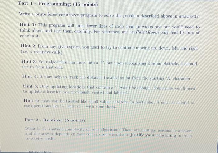 CS2124 Data Structures - Fall 2021 Assignment 3 - | Chegg.com