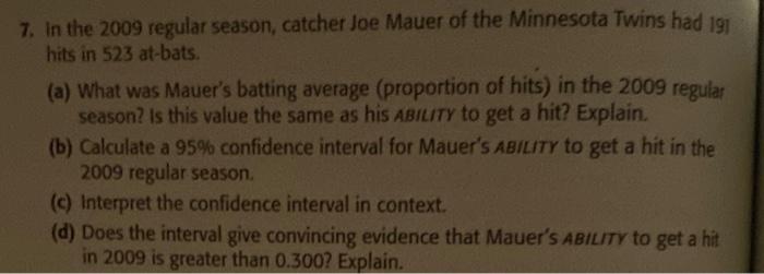 The Twins Almanac ⚾️ on X: Joe Mauer was hitting .383 on this date in 2009.  He finished the season with a .365 average and was named American League  MVP. At this