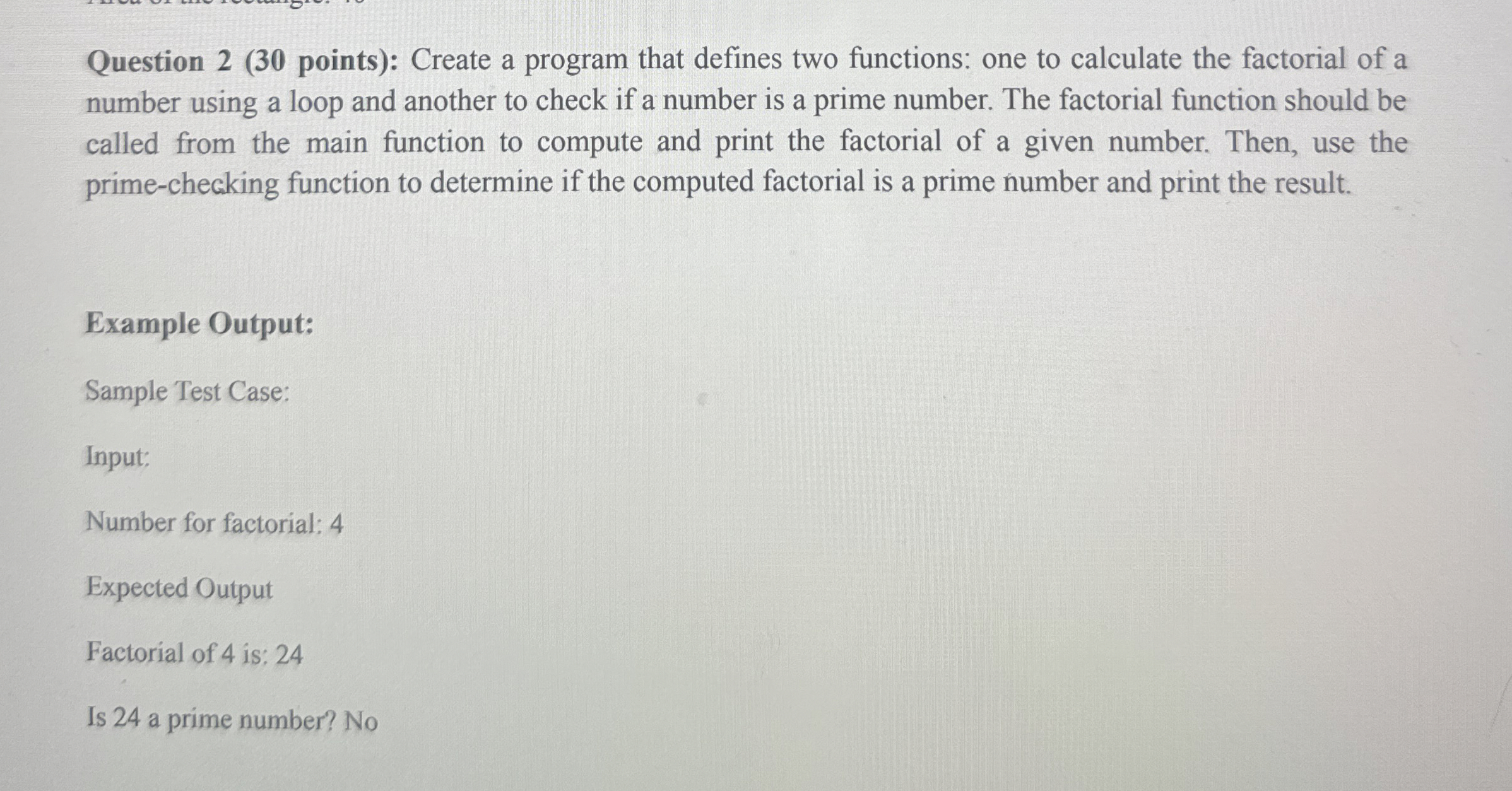 Solved make a c++ ﻿program Question 2 ( 30 ﻿points): Create | Chegg.com