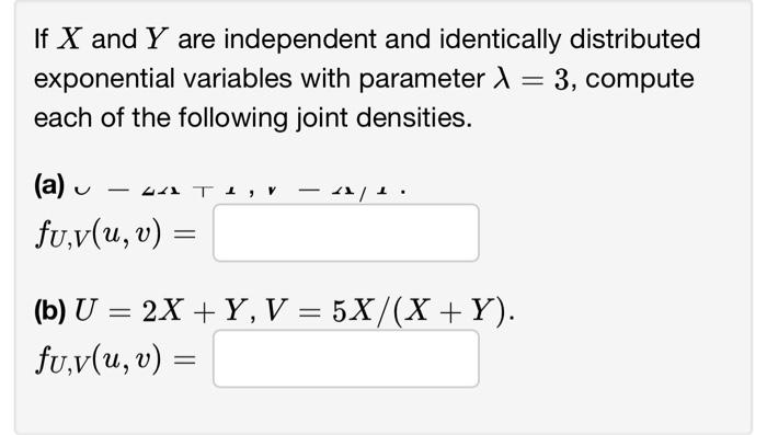 If X and Y are independent and identically | Chegg.com