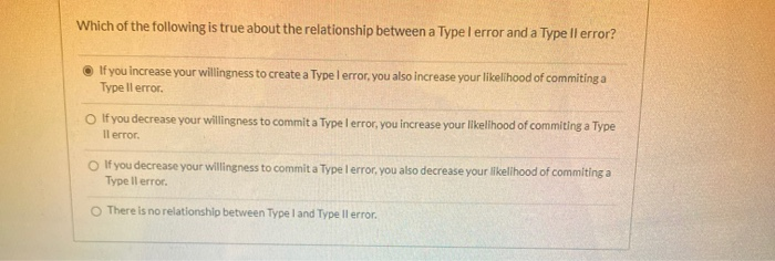 Solved Which of the following is true about the relationship | Chegg.com