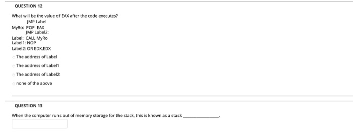 Solved QUESTION 7 Write the single instruction that takes | Chegg.com