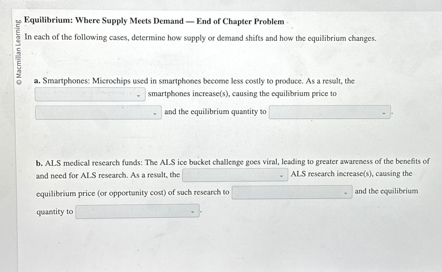 Solved 인 ﻿Equilibrium Where Supply Meets Demand — ﻿End of