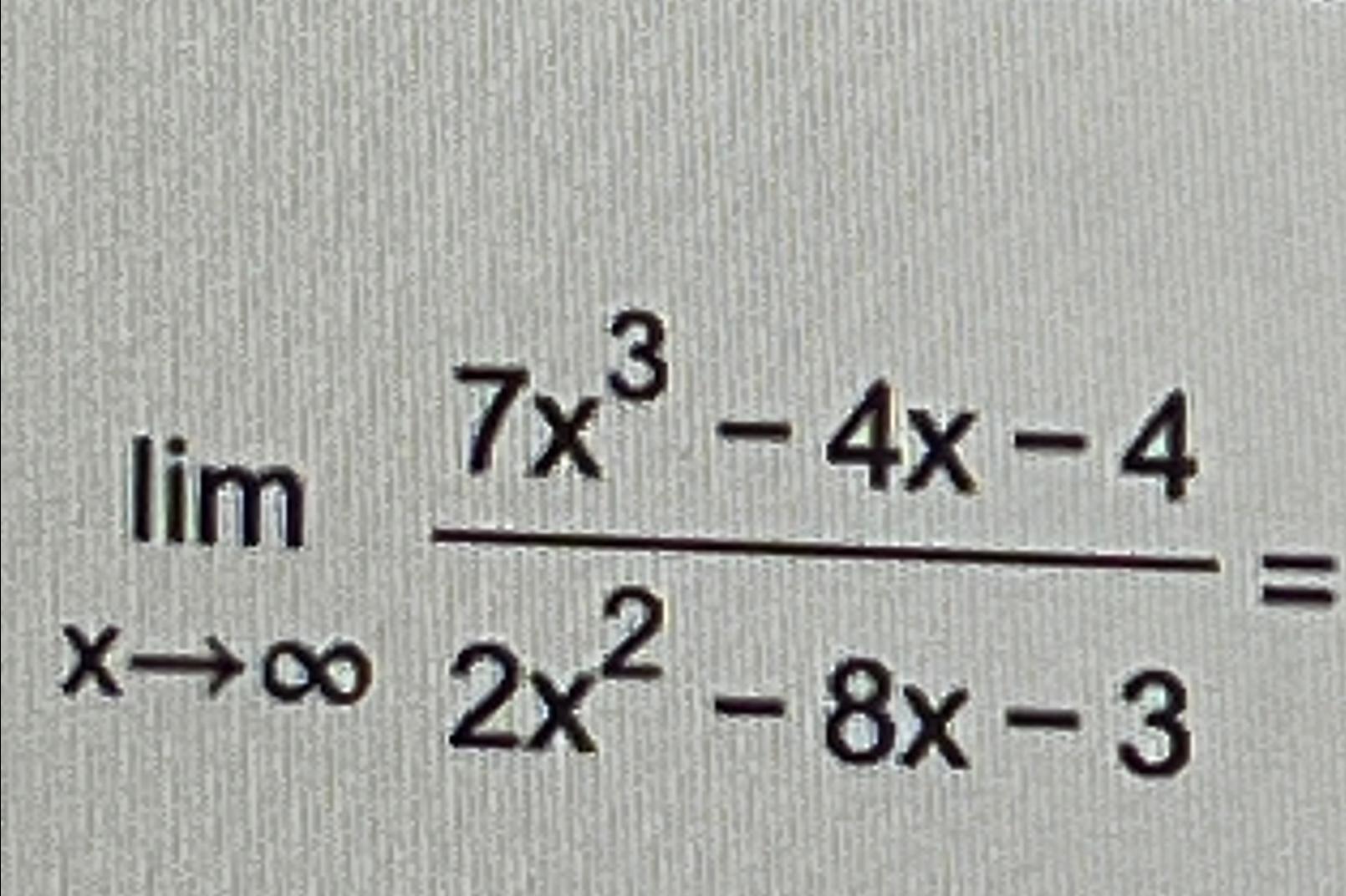 solved-limx-7x3-4x-42x2-8x-3-chegg