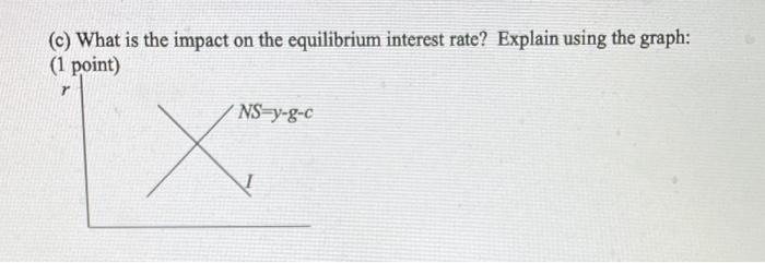 Solved (7) Assume there is a permanent increase in | Chegg.com