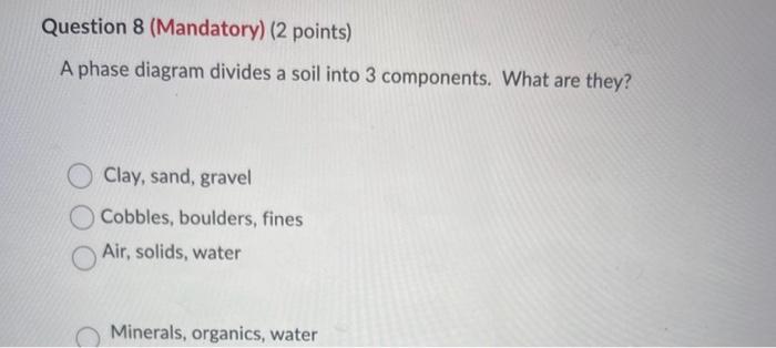 Solved The hydrometer test is used to estimate the grain | Chegg.com