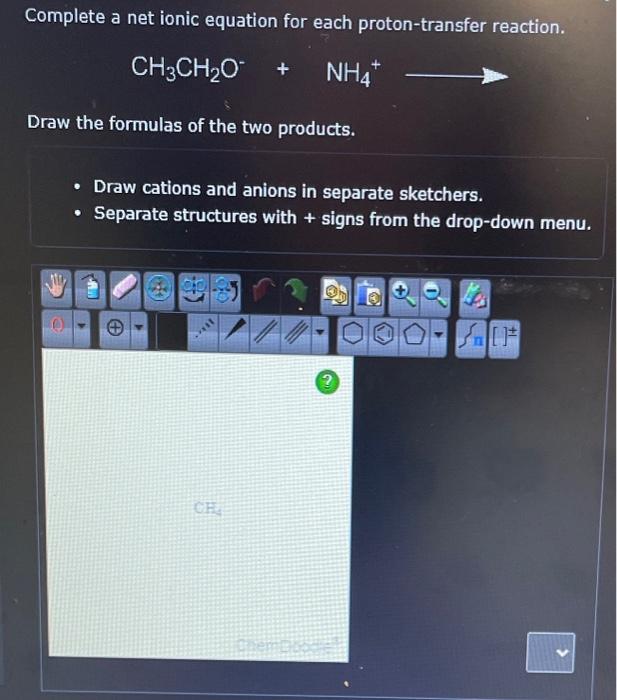 Solved Complete a net ionic equation for each | Chegg.com