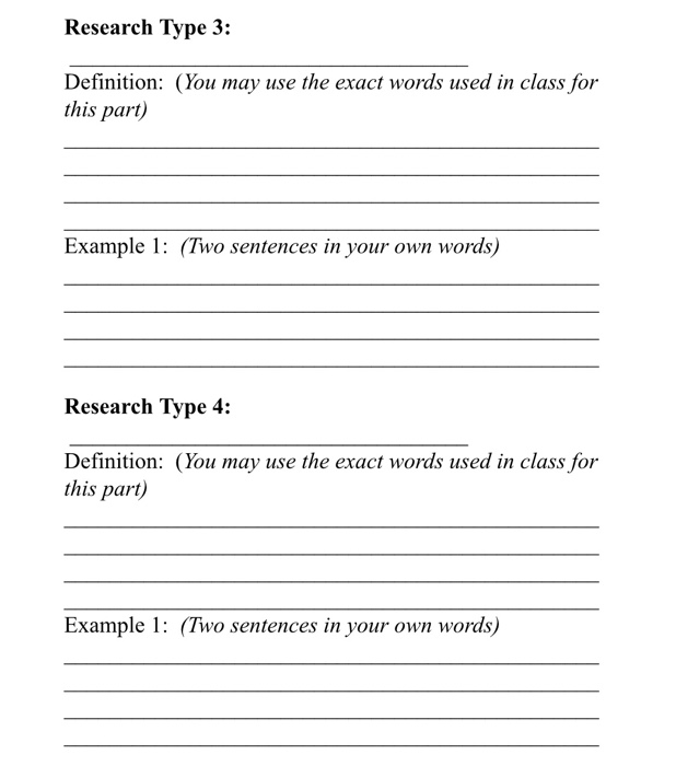 question and answer template