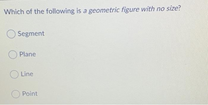 Solved Which of the following is used to name a ray that has | Chegg.com