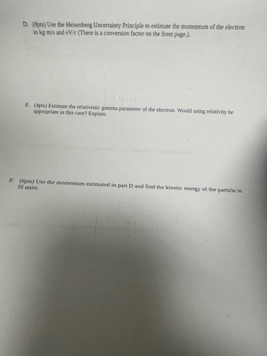 Solved 1. Hydrogen can form a negative ion, which is two