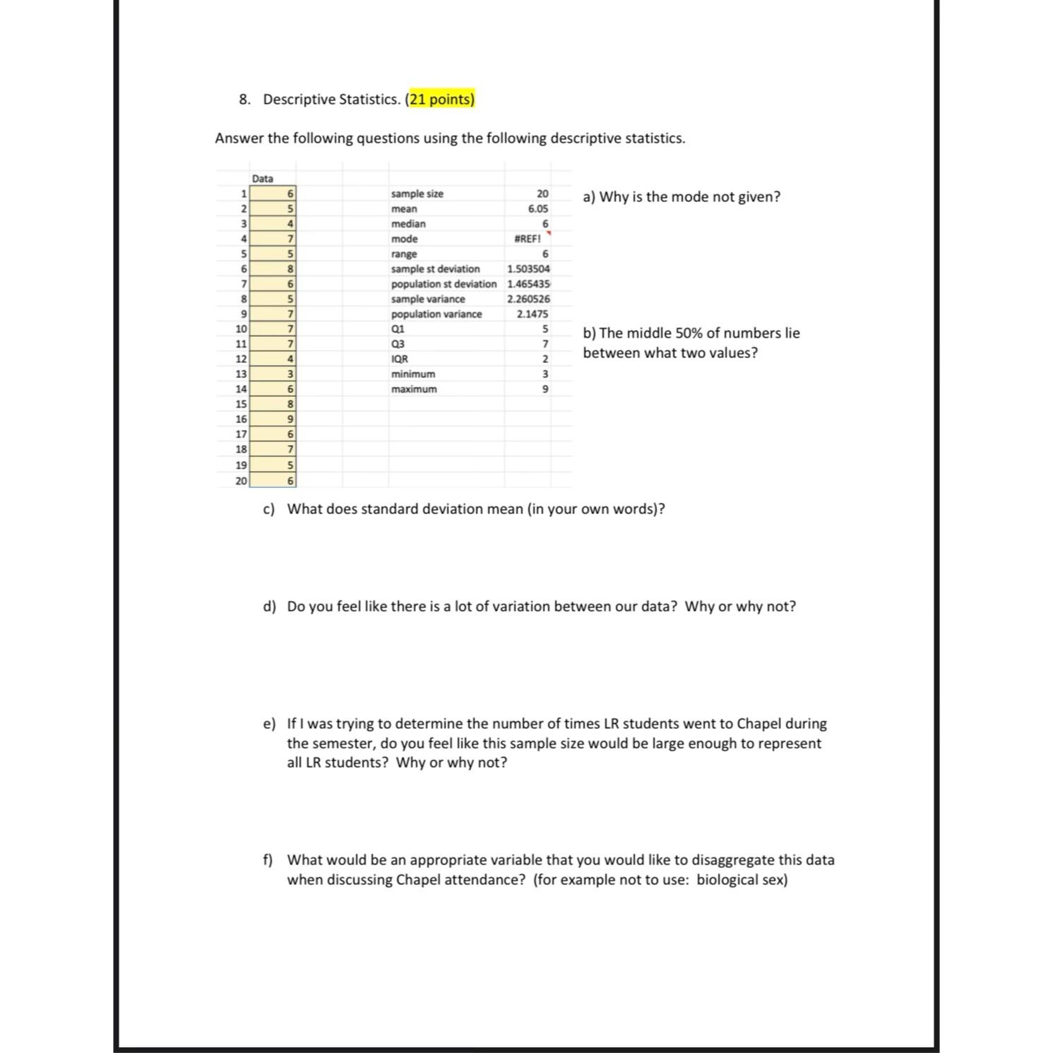 solved-descriptive-statistics-21-points-answer-the-chegg