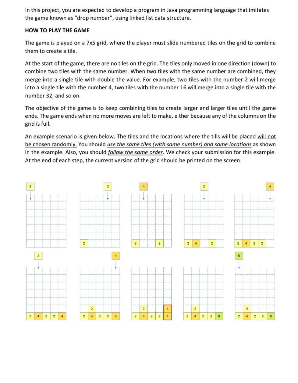 Solved In this project, you are expected to develop a