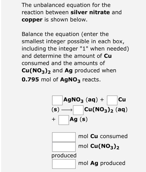 solved-balance-the-chemical-equation-for-the-reaction-of-chegg