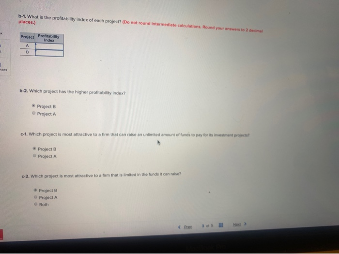 Solved Consider projects A and B with the following cash | Chegg.com