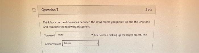 Solved D Question 6 2 pts The type of contraction used | Chegg.com