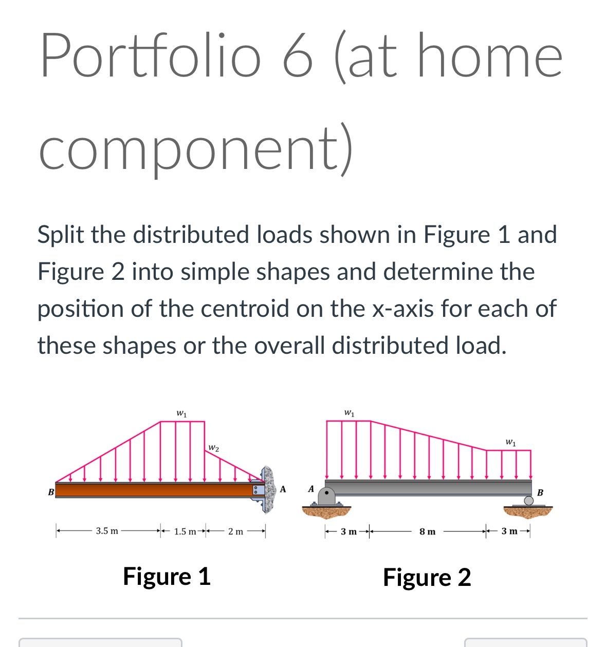 Solved Portfolio 6 (at home component)Split the distributed | Chegg.com