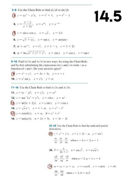 Solved Can you please help me with the (final answer only) I | Chegg.com