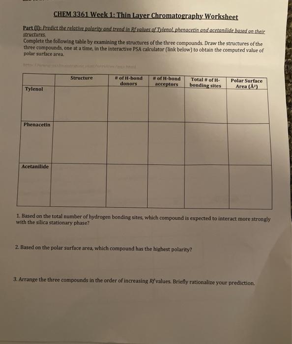 ️Chromatography Worksheet Answers Free Download Gmbar.co