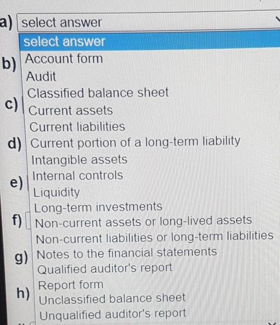 Solved Question 1 [10 points] Choose the term that best | Chegg.com