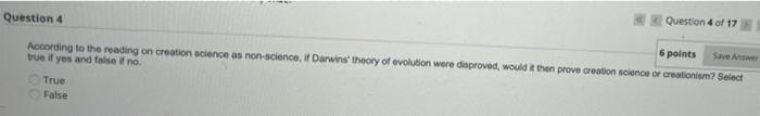Solved Question 4 6 points Save Answer According to the | Chegg.com