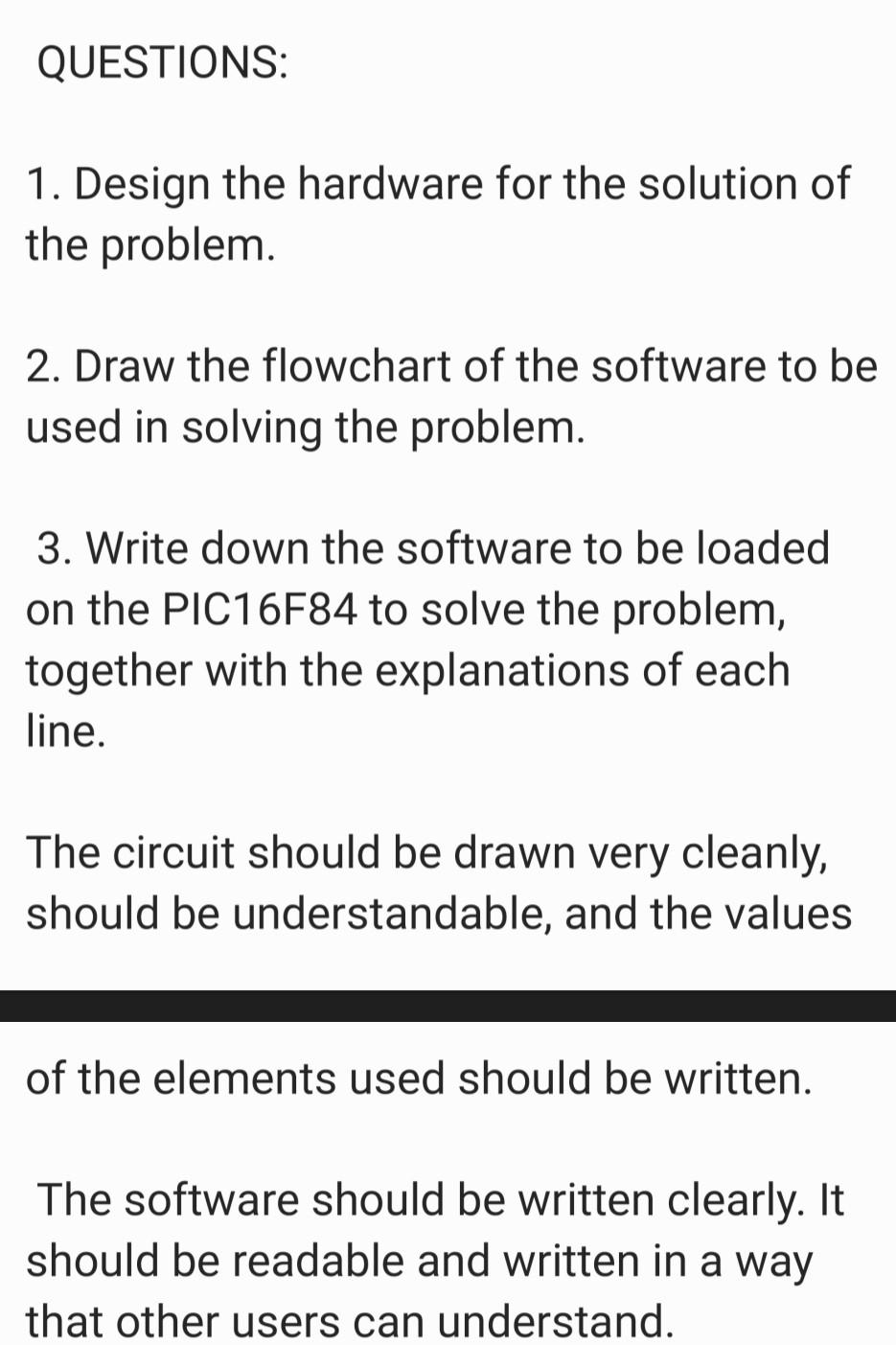 Solved DESIGN: 1 push button will be connected to PortA.0. 1 | Chegg.com