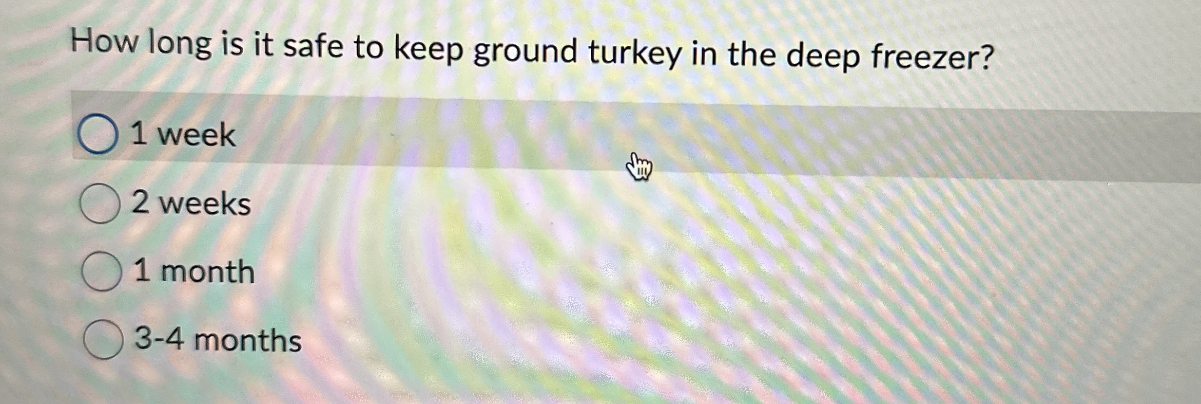 Solved How long is it safe to keep ground turkey in the deep